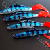  4" Curly Lures Tail Sandeel Mackerel colour